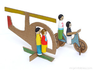 Peg Doll Riding Toys