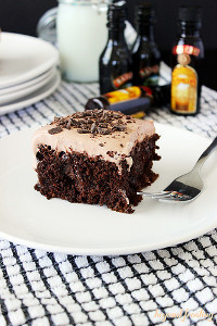 Adults-Only Mudslide Poke Cake