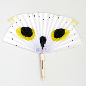 Arctic Animals Paper Fan