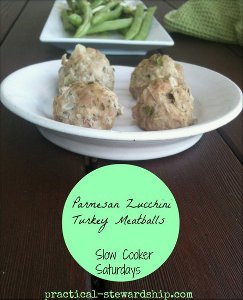 Zucchini Turkey Meatballs