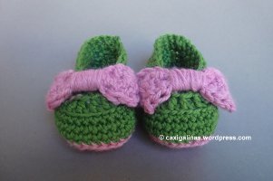 Baby Girl Bow Booties