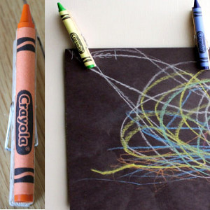 Crayon Clothespins