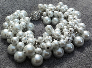 Chanel-Inspired Pearl Bracelet