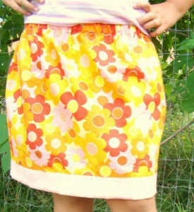 Pattern Full of Posies Skirt