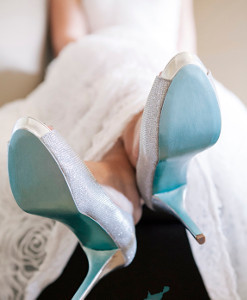Louboutin Wedding Shoes Blue Sole