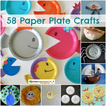 58 Paper Plate Crafts for Kids