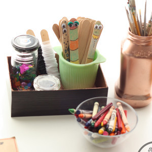 Recycled Box Desk Organizer | AllFreePaperCrafts.com