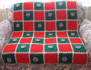 Christmas Sweetheart Afghan