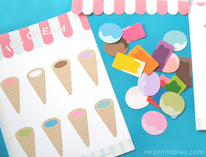 Ice Cream Matching Game