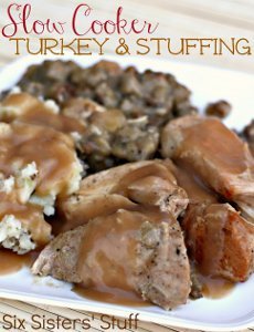 Lazy Turkey and Stuffing Casserole