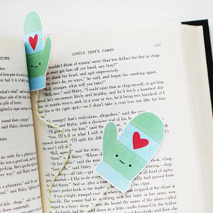 Printable Mitten Bookmark