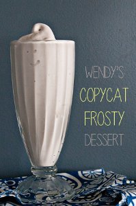 3 Ingredient Copycat Wendy's Frosty