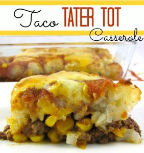 Tater Tot Taco Bake