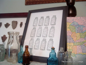 Mason Jar Stamp Art