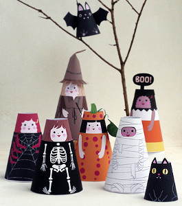 17 Adorable Halloween Paper Crafts for Kids and Adults