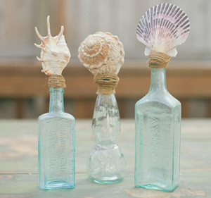 Shell Topped Bottles