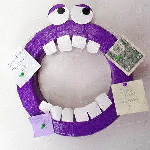 Monster Wreath Organizer