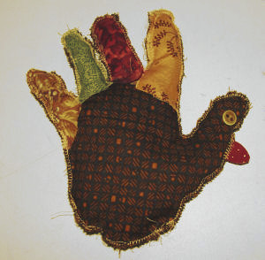 The Traditional Turkey Handprint
