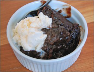 Chocolate Cobbler in the Slow Cooker