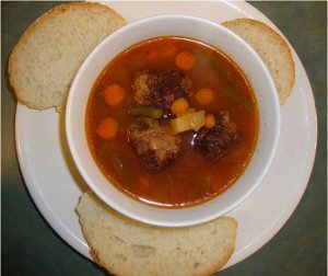 Grandma Meme's Meatball Stew