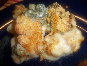 Southern Cauliflower Broccoli Bake