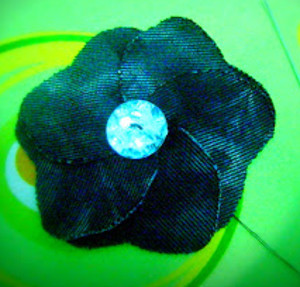 Easy Fabric Flower