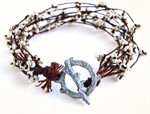 Silver Branches Bracelet