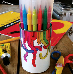 Crazy Cool Pen Cup