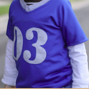 Kid Size Football Jersey