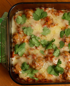 Baked Chili Chicken Meatballs