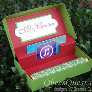 Homemade Gift Card Box