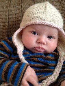 Bunny Hugs Baby Hat