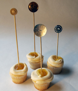 Button Cupcake Toppers