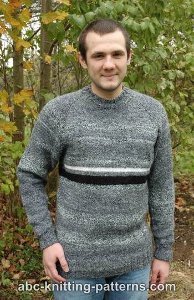 Streamlined Striped Sweater