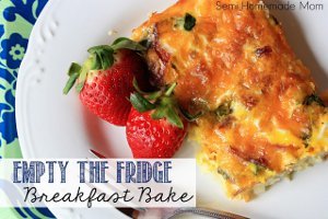 Empty-the-Fridge Breakfast Bake