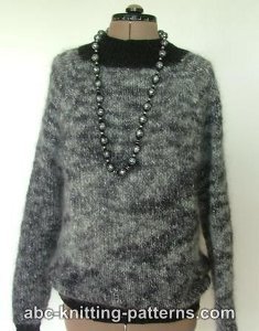 One Piece Mohair Sweater