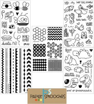 Paper Smooches Stamp Collection