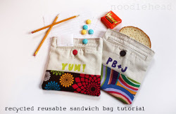 Recycled Reusable Sandwich Bag