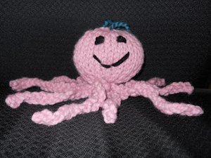 Cuddly Pink Octo Pal