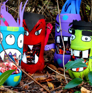 Silly Soda Bottle Monsters