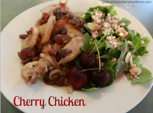 5 Ingredient Summer Cherry Chicken