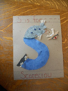 Scarecrow Letter Activity