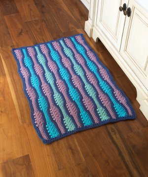 Boggle Rug Bubble and Bulge Rug | FaveCrafts.com