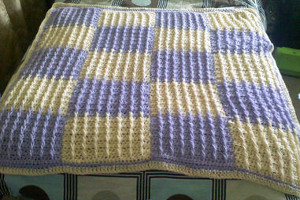 Macaroon Crochet Blanket