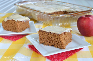 Warm Apple Butter Cake