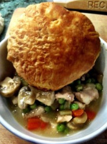 Chicken and Mushroom Pot Pie