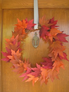Fall Wreath Makeover