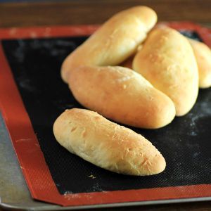 Homemade Brioche Hot Dog Buns