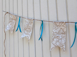 Ribbon Bunting Banner