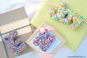 Sweet Sprinkle Gift Topper